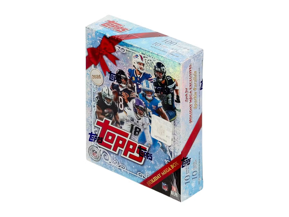 2026 Topps Holiday Football Mega Box