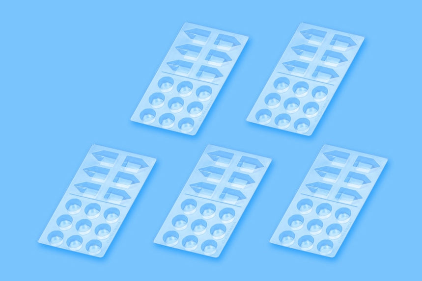 Tamiya 87125 15 WELL PALETTE X 5