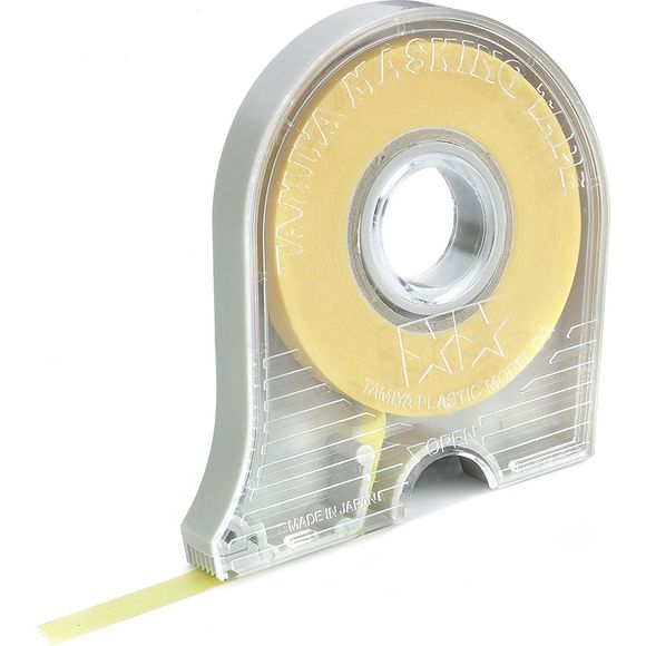 Tamiya 87030 Masking Tape 6mm in Dispenser for Plastic Models and Craft Hobby