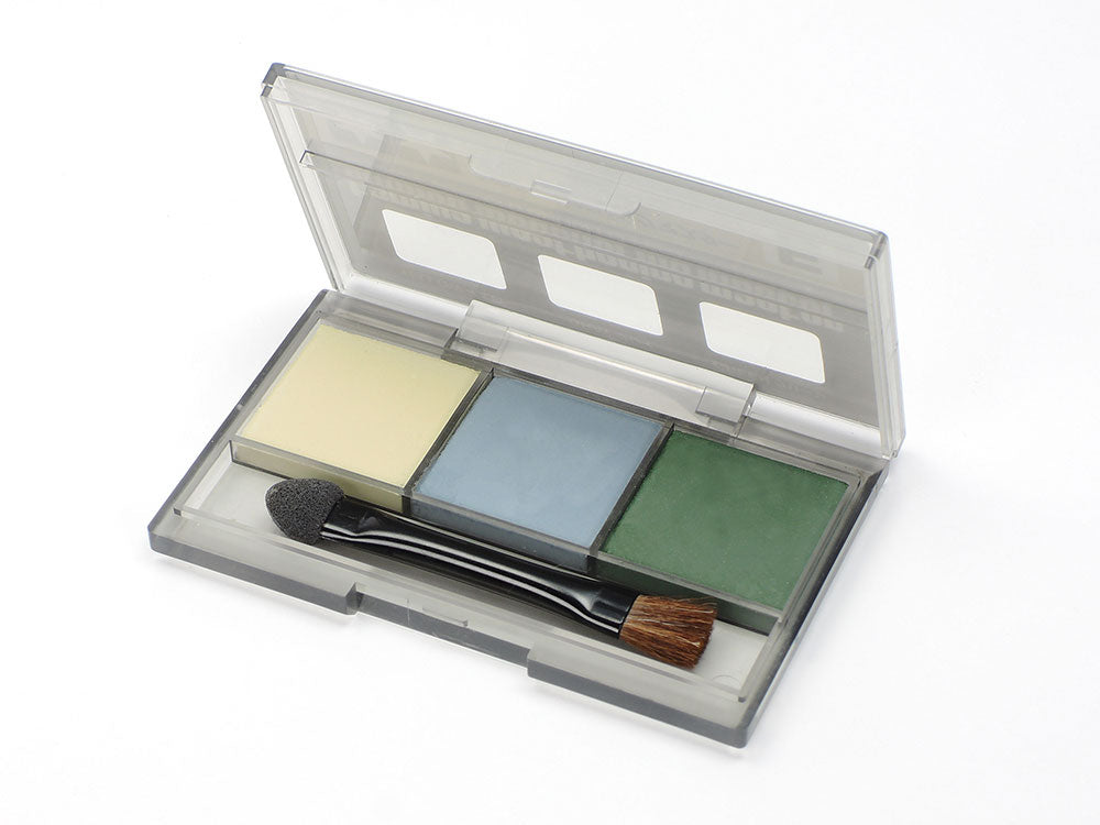Tamiya 87098 WEATHERING MASTER E SET (DRYBRUSH EFFECT YELLOW/GRAY/GREEN)