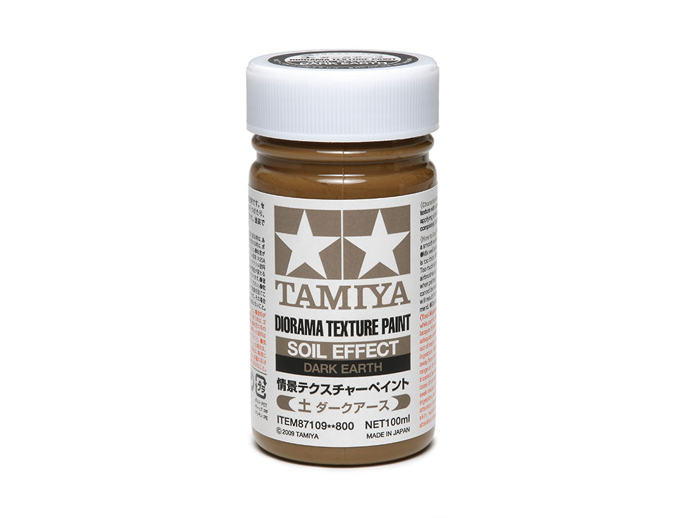 Tamiya 87109 DIORAMA TEXTURE PAINT-SOIL BLACK
