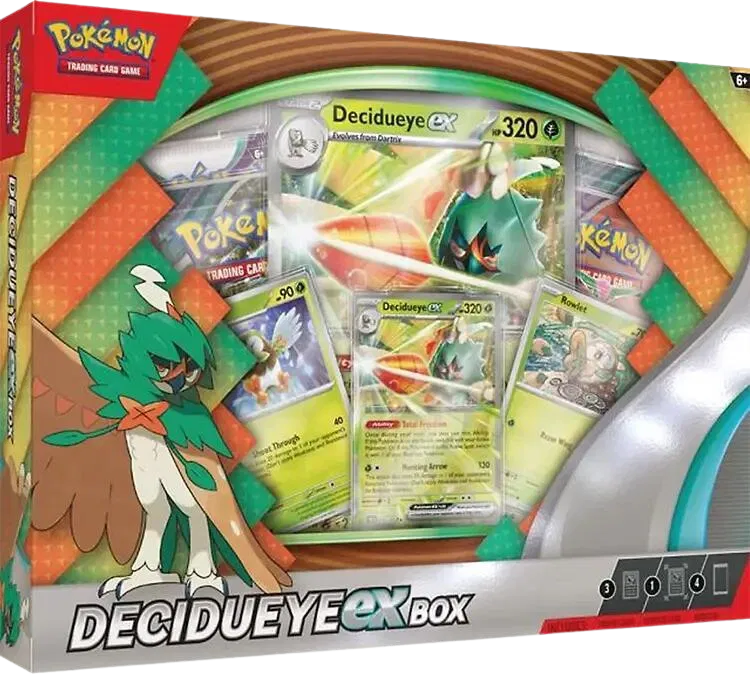 Pokmon TCG: Decidueye ex Box Fine Toys Ltd. Pokmon TCG: Decidueye ex Box Fine Toys Ltd.