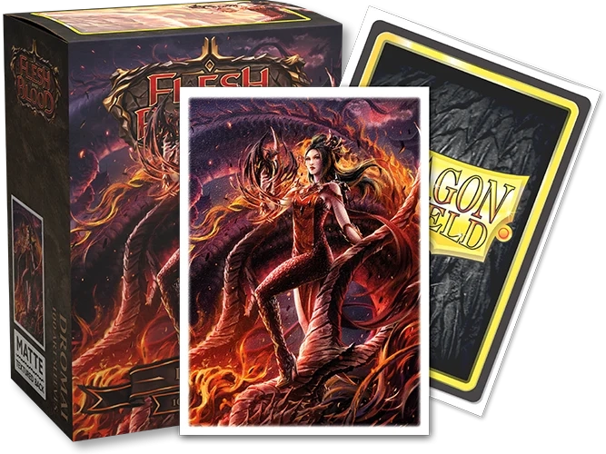 Dragon Shield Flesh and Blood Dromai Matte Art Sleeves 100 count with Kate Fox artwork