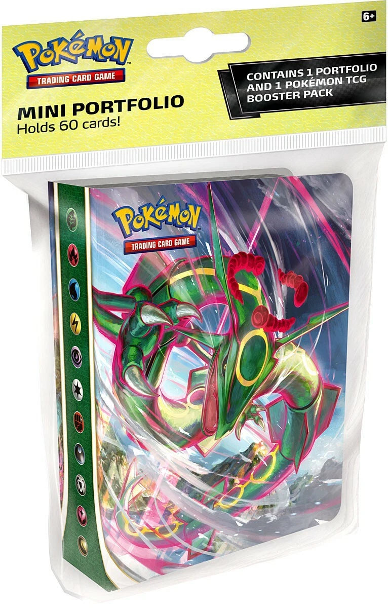 pokémon trading card game mini portfolio with booster Pokémon TCG: Evolving Skies Mini Portfolio