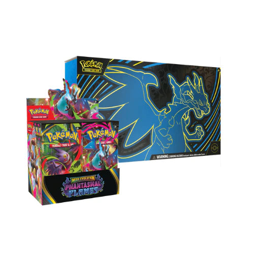 Pokémon TCG: Phantasmal Flames Booster Box & Charizard X ex Ultra Prem –  Fine Toys Ltd