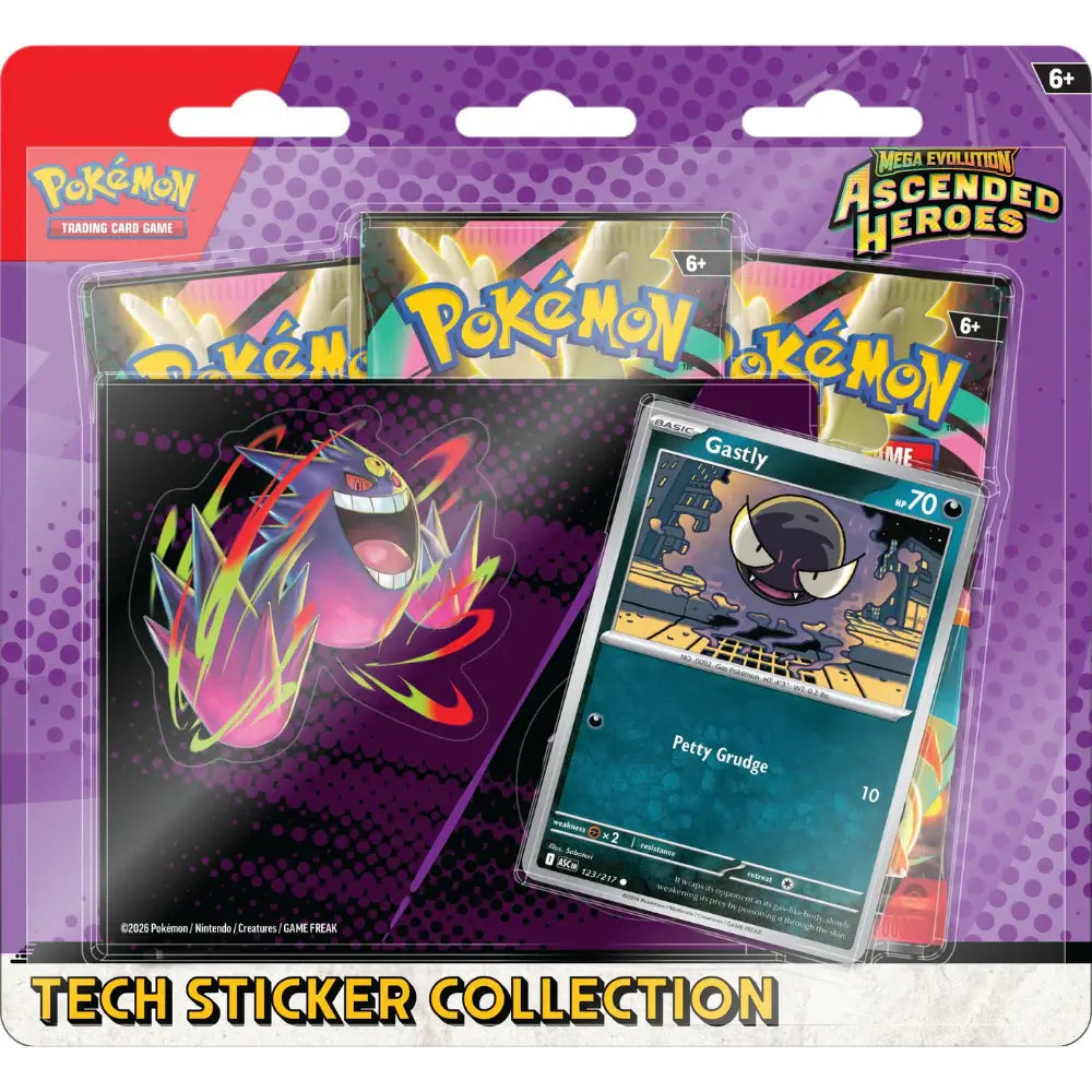 Mega Evolution: Ascended Heroes Tech Sticker Collection Mega Evolution: Ascended Heroes Tech Sticker Collection