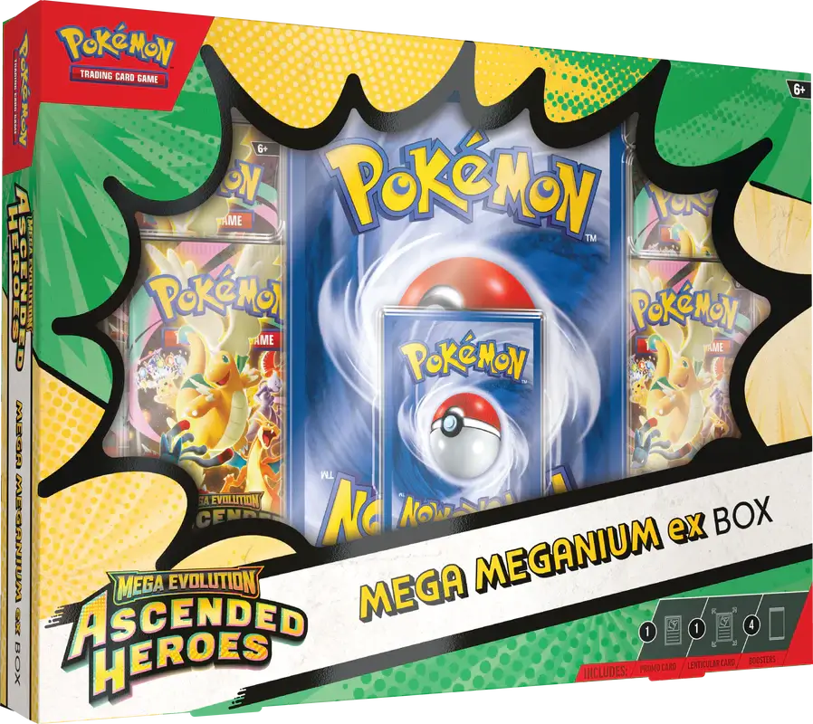 Pokémon TCG: Ascended Heroes — Mega Meganium ex Box