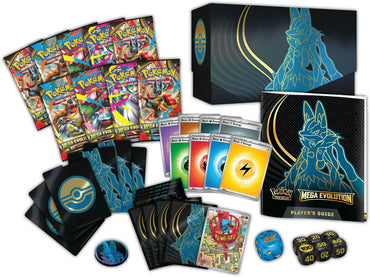 Pokemon TCG Mega Evolution Elite Trainer Box Mega Lucario Detail
