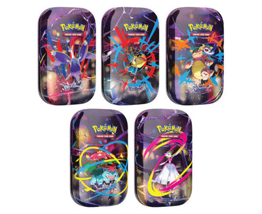 Pokémon TCG Mega Heroes Mini Tin Display
