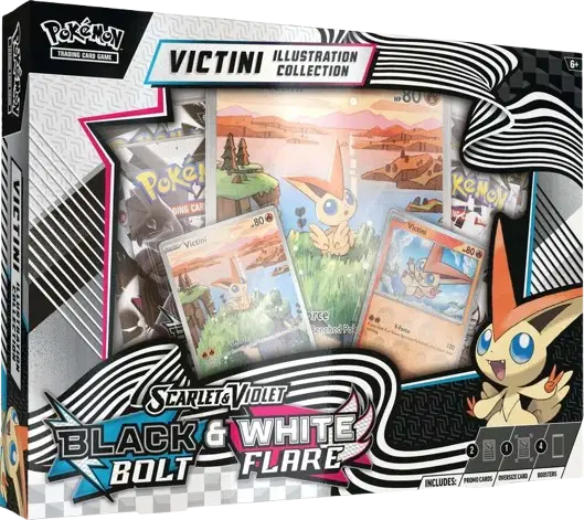 Pokémon TCG: Scarlet & Violet-Unova Victini Illustration Collection Box