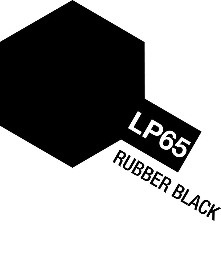 Tamiya 82165 LP-65 RUBBER BLACK