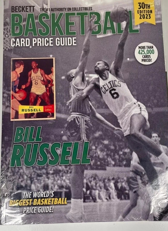 Beckett Basketball Card Price Guide number 30 from 2021 pre-owned paperback featuring over 425000 card prices