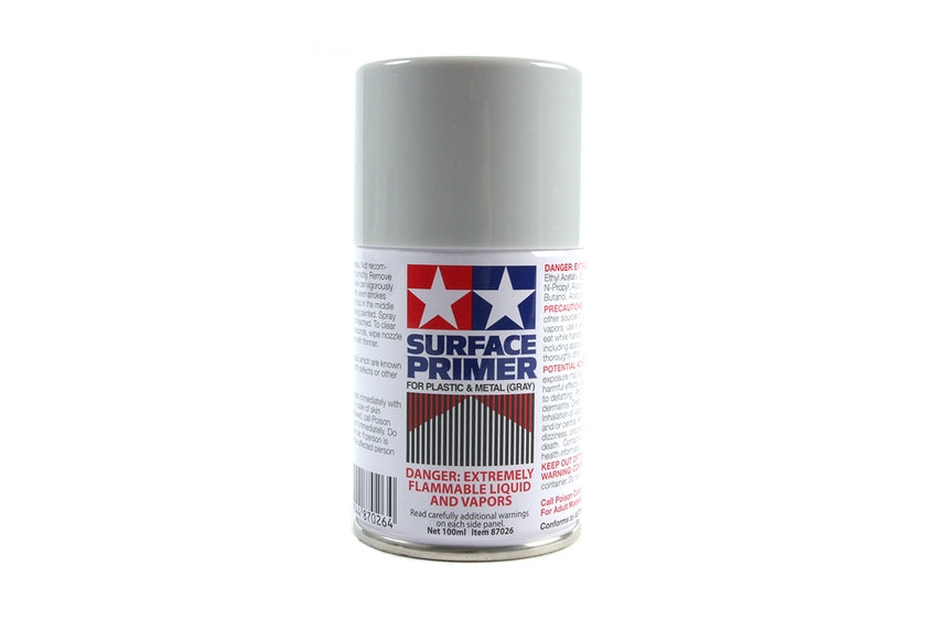 Tamiya 87026 SURFACE PRIMER (GRAY)