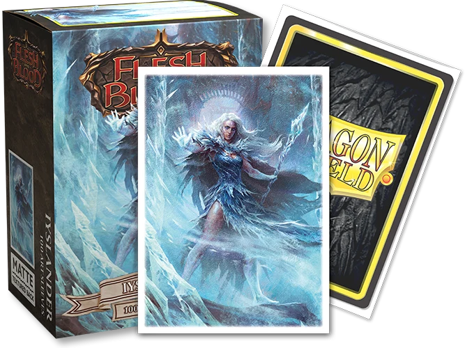 Dragon Shield Flesh and Blood Iyslander Matte Art Sleeves 100ct with artwork by Alexander Mokhov
