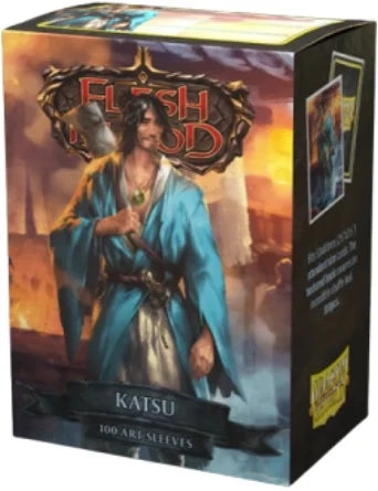 Dragon Shield Flesh and Blood Katsu Matte Art Sleeves 100 count featuring Katsu the Wanderer artwork