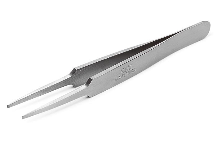 Tamiya 74109 HG ANGLED TWEEZERS STRAIGHT TIP