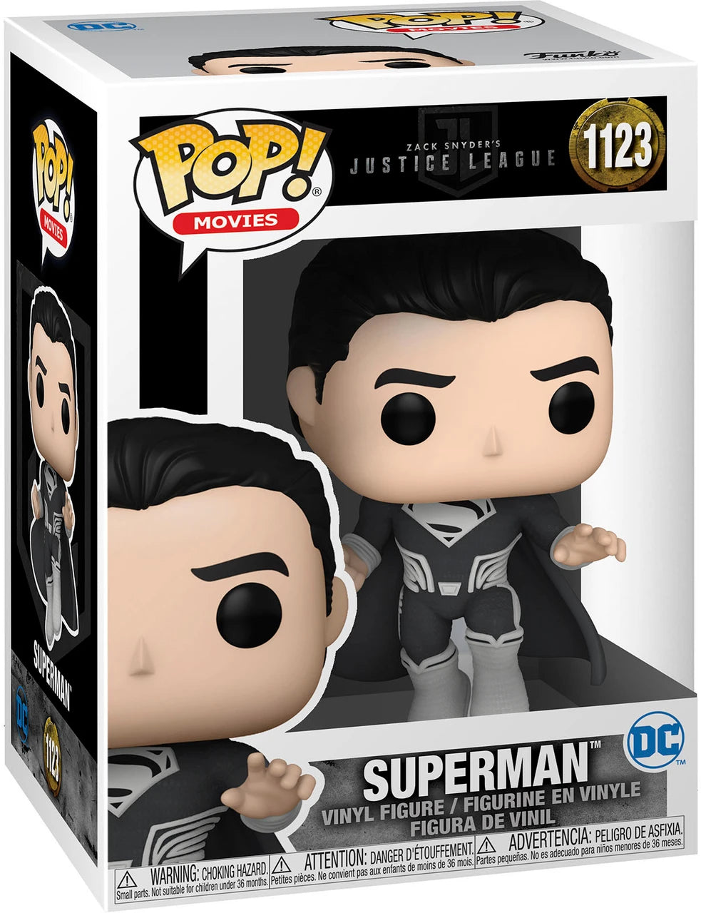 Funko Pop! Movies #1123 Superman Black Suit from Zack Snyder's Justice League