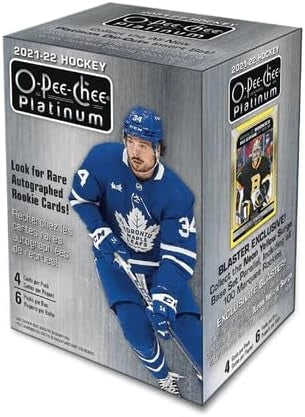 Upper Deck 2021-22 O-Pee-Chee Platinum Hockey blaster box