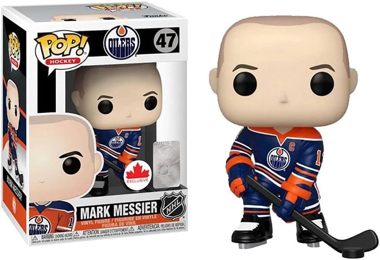 Funko Pop NHL Mark Messier Edmonton Oilers Exclusive vinyl figure