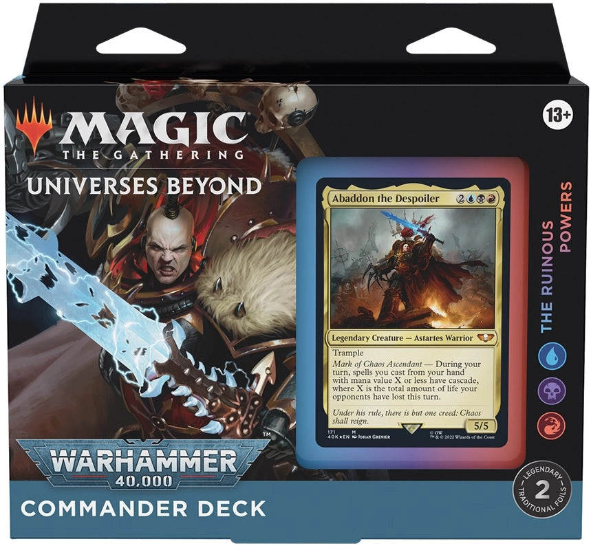 Magic: The Gathering Warhammer 40,000 Commander Decks - Set of 4