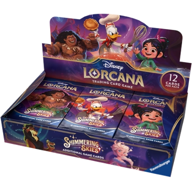 Disney Lorcana TCG: Shimmering Skies Booster Box - 24 Packs