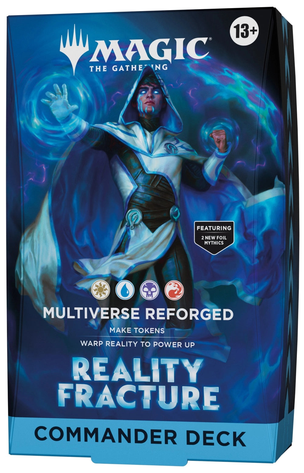 Magic The Gathering Reality Fracture Commander Deck sealed case containing four deck units