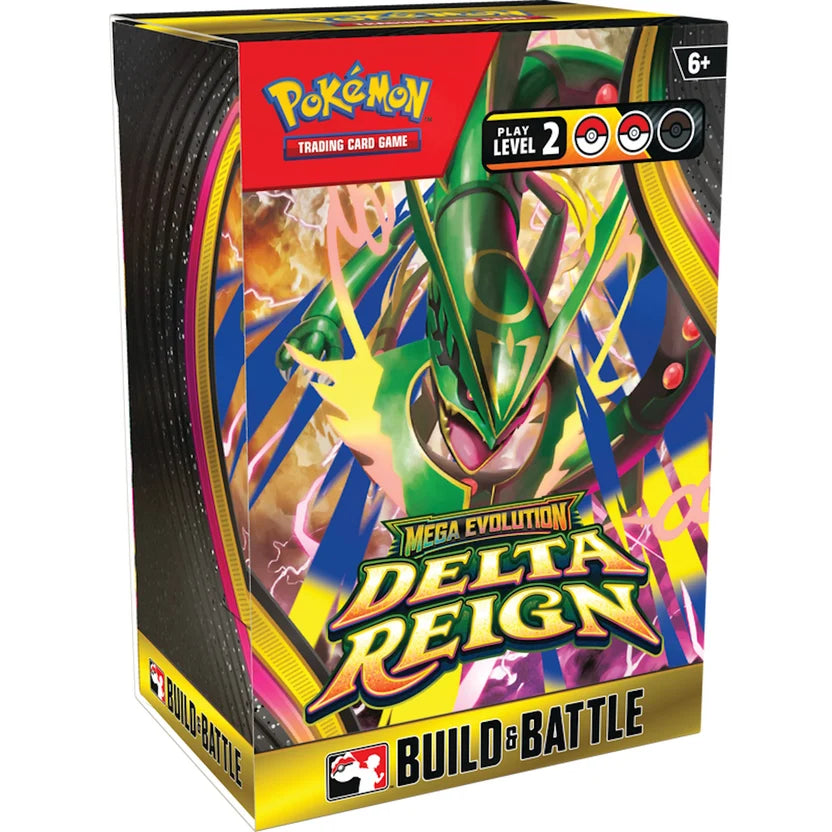 Pokémon TCG Mega Evolution Delta Reign Build & Battle Box factory sealed