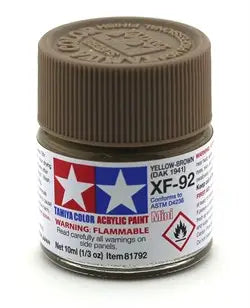 Tamiya 81792 XF-92 YELLOW BROWN DAK 1941