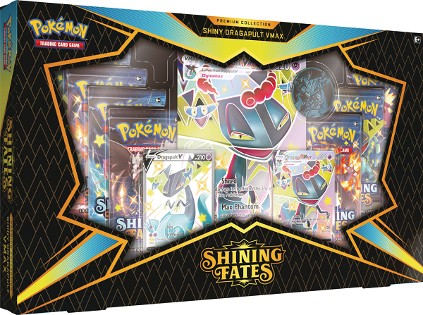 POKEMON SWSH SHINING FATES PREMIUM COLLECTION Dragapult VMAX Box