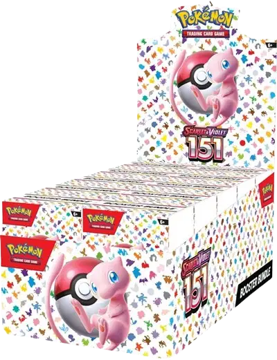 Pokémon TCG: Scarlet & Violet-151 Booster Bundle Display