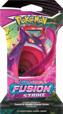 Pokemon Sword & Shield Fusion Strike Sleeved Booster Pack (SWSH08)