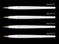 Tamiya 87173 PRO II POINTED BRUSH X FINE