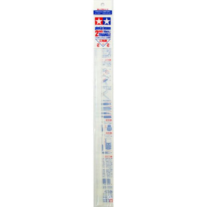 Tamiya 2mm Plastic Beams Triangle (10pcs)