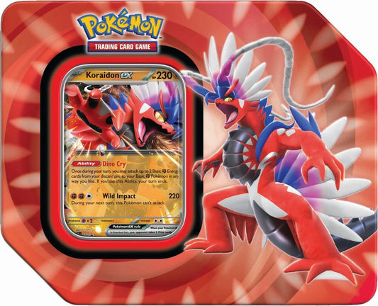 Pokemon Paldea Legends Tin [Koraidon ex] (International Version)