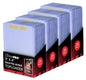 A lot of four 25-count packs of Ultra Pro toploaders with gold "Rookie Card" foil.