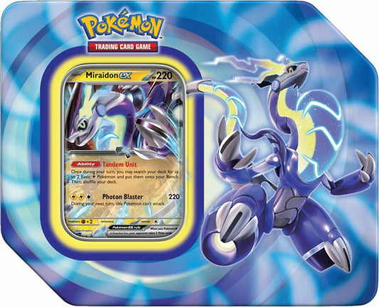 Pokemon Paldea Legends Tin [Miraidon ex] (International Version)