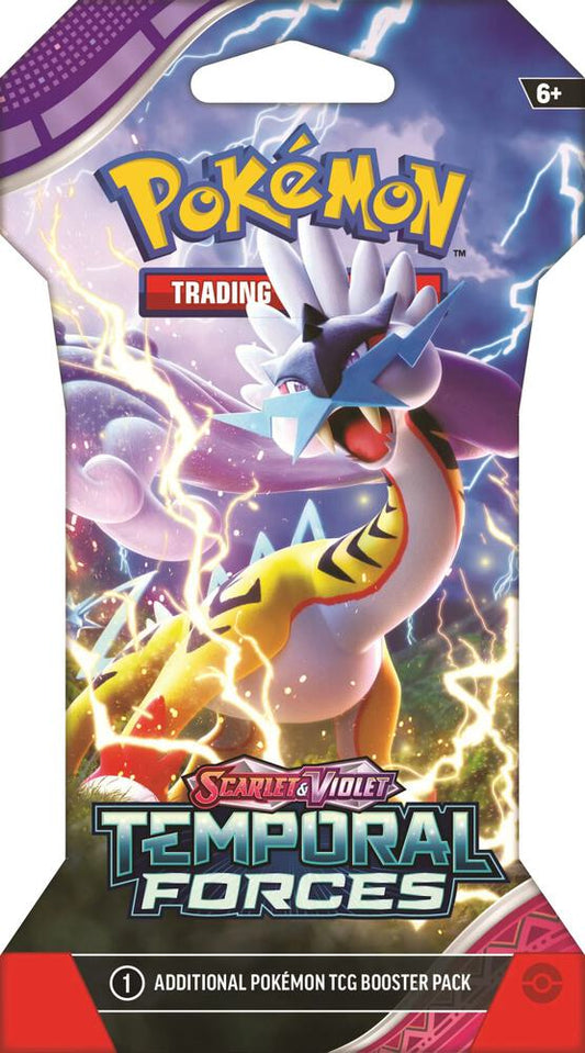 Pokemon Temporal Forces Sleeved Booster Pack SV05: Temporal Forces (TEF)