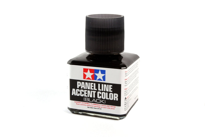 Tamiya 87131 PANEL ACCENT COLOR BLACK