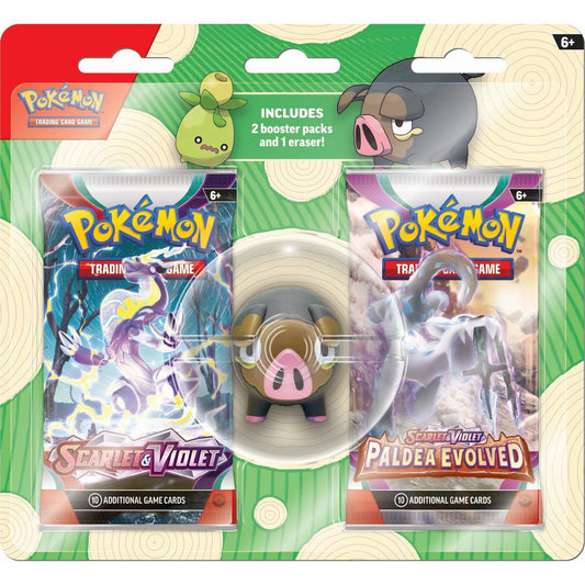 Pokemon Back to School Eraser Blister [Lechonk]