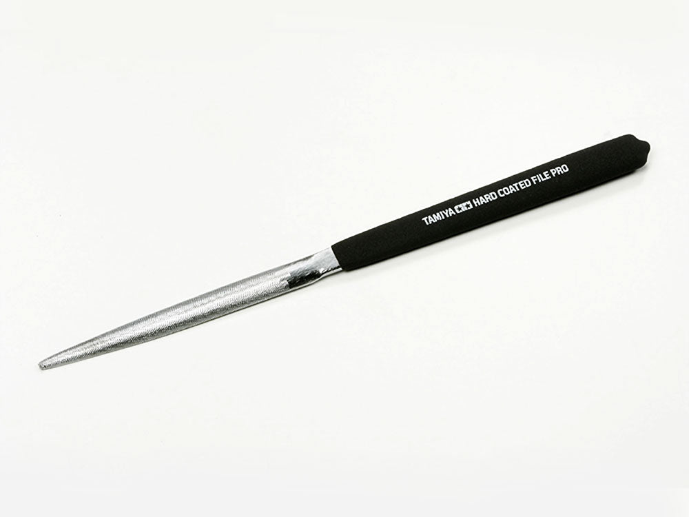 Tamiya 74073 HARD COATED FILE PRO (HALF-ROUND)