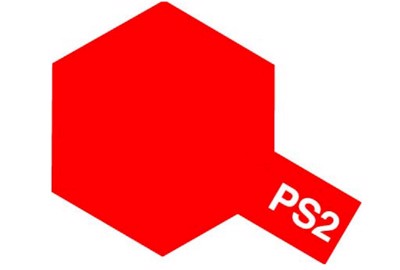 Tamiya 86002 PS-2 RED POLY SPRAY
