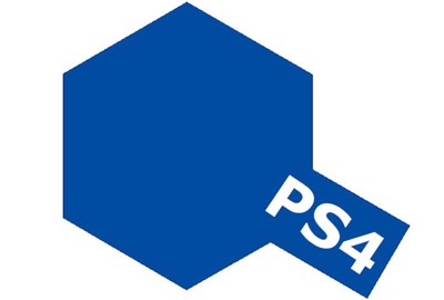 Tamiya 86004 PS-4 BLUE POLY SPRAY