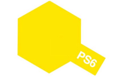 Tamiya 86006 PS-6 YELLOW POLY SPRAY