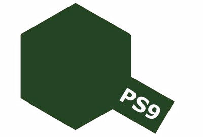 Tamiya 86009 PS-9 GREEN POLY SPRAY