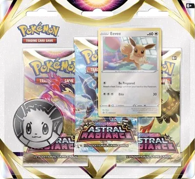 Astral Radiance 3 Pack Blister [Eevee] 