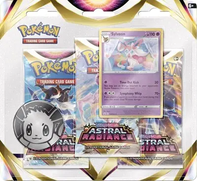 Pokemon-Astral Radiance 3 Pack Blister [Sylveon]