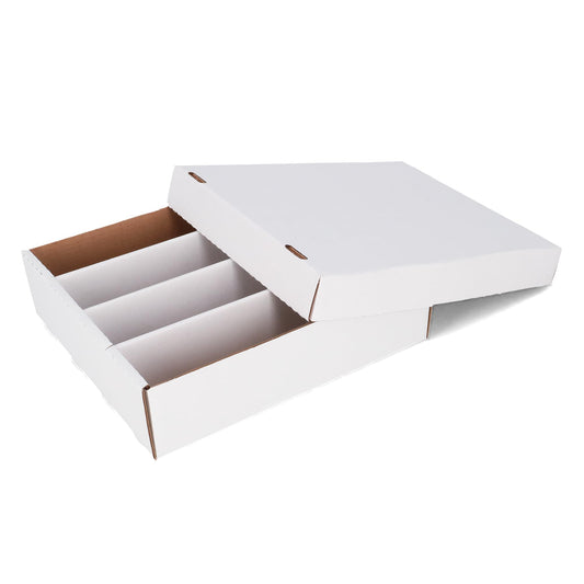An assembled BCW Monster Box, the ultimate heavy-duty card storage solution.