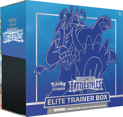 Battle Styles Elite Trainer Box [Rapid Strike Urshifu] (Blue)
