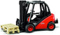 Bruder 02511 Linde H30D Fork Lift with Pallet