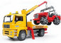 Bruder 02750 Man Tga Tow Truck with Cross country Vehicle